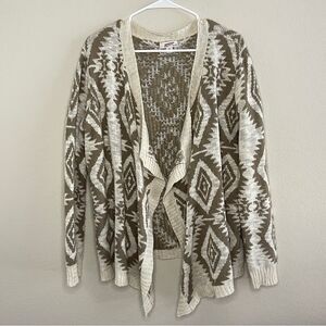 Arizona Jean Company Cardigan Juniors Plus Open Front Sweater XXL EUC